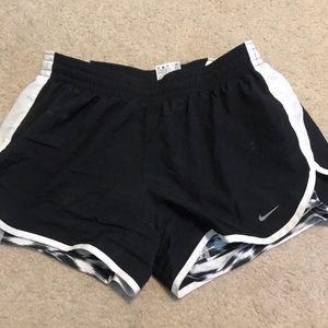 Black Nike shorts